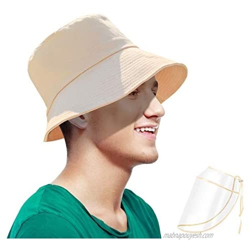 Cotton Bucket Hat for Men and Women Unisex Trendy Outdoor Hot Summer Beach Cap