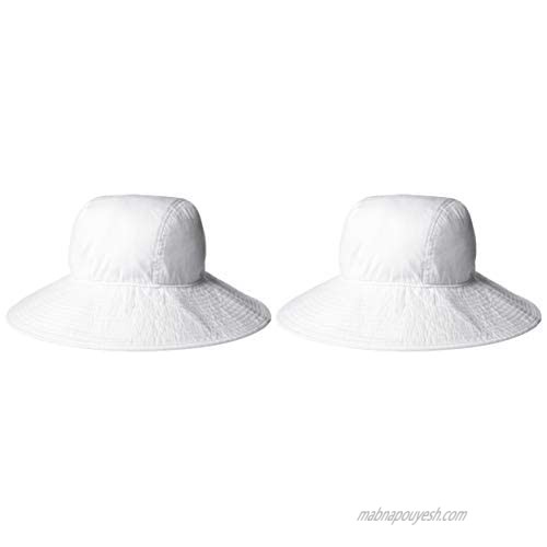 Marky G Apparel Sea Breeze Floppy Hat (2 Pack)  White  L/X-Large