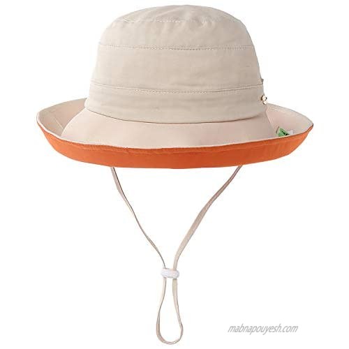 Sunarra Women's Outdoor Sun Hat UPF 50+ Wide Brim Breathable Foldable Beach Hat