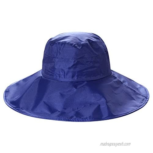 Women Summer Rain Hat UV UPF 50 Sun Protection Wide Brim Hat Sun Hat Foldable Bucket Hat