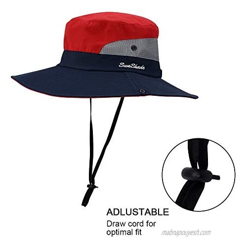 Women's Sunhats Outdoor Bucket Hats Unisex Protection Foldable Fisherman Mesh Hats Wide Brim Solar Roller Beach Summer Caps