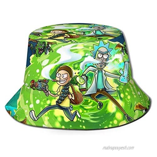 Yikava Reversible Fisherman Hats Sun Bucket Cap for Men Fishing Travel Outdoor Beach Camping