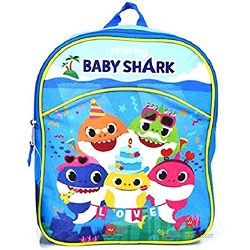 5 Baby Shark 11" Mini Backpack