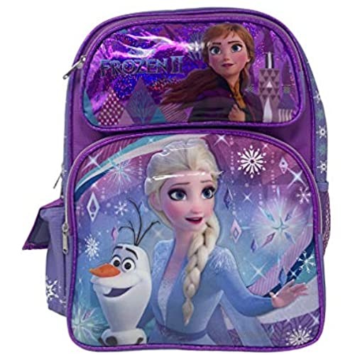 Disney Frozen 2 Elsa & Anna Kids Backpack 16" Large Bag 20206