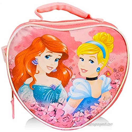 Disney Princess Backpack 6 Pc Activity Bundle with 16 Backpack Lunch Bag Coloring Book and More (Disney Princess School Supplies)