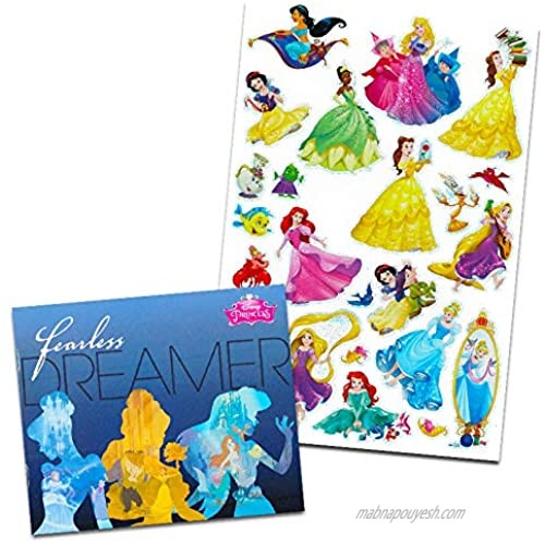Disney Princess Backpack for Girls w Stickers (Disney Princess School Supplies)