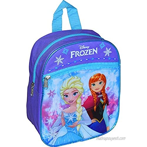 Group Ruz Frozen 10 Mini Backpack with Heat Sealed 3D Artworks of Elsa & Anna