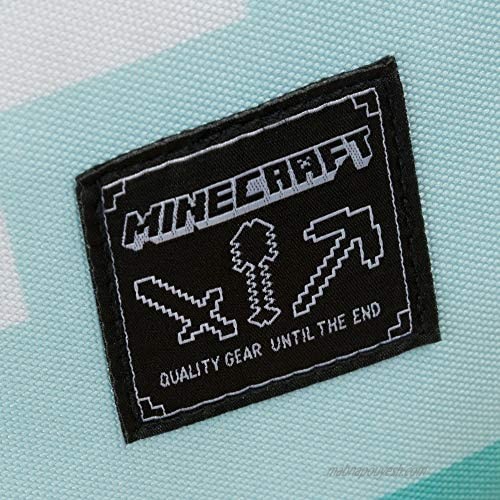 JINX Minecraft Diamond Kids Mini Backpack Blue 12