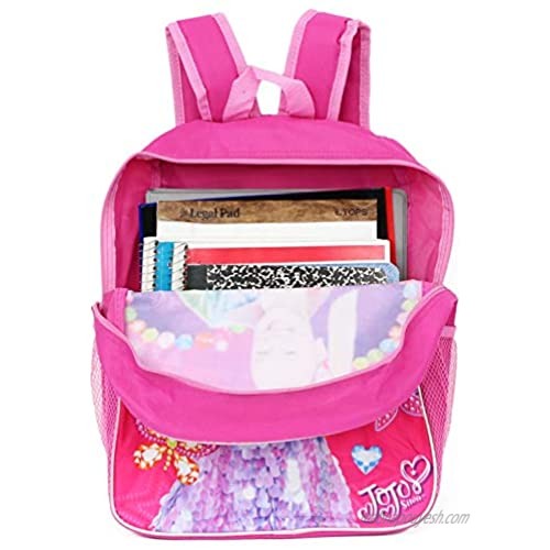 Jojo Siwa Backpack with Insulated Lunchbox - pink multi one size