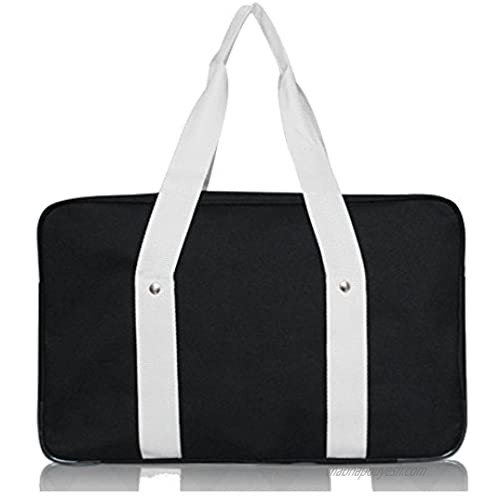 MyLifeUNIT Japanese School Bag Horizontal Anime High School Bag for Cosplay (Black)