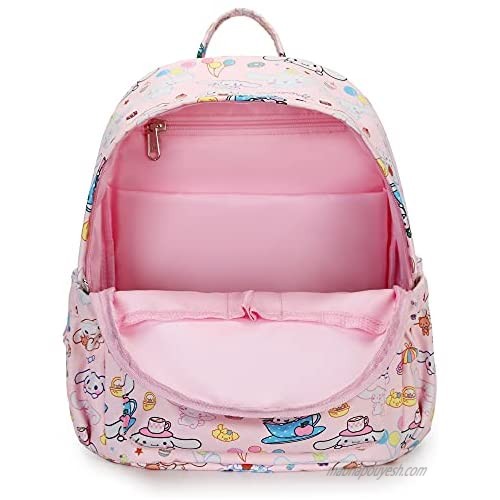 Mymiula Teen Girls Boys Backpack Set Kids School Bookbag with Lunch Tote Bag Pencil Case Cute School Backpacks