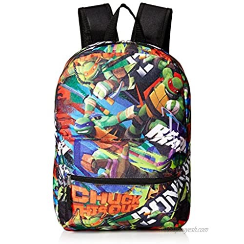 Nickelodeon Boys' Tmnt Chuck This Out 16" Backpack