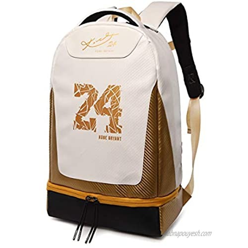 Unisex R I P Number 24 Basketball Backpack Kids School School Bag Sports Backpack KOBE3