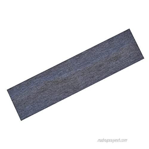 1 DOZEN 2 Inch Wide Cotton Stretch Headbands (Official Funny Girl Gray)