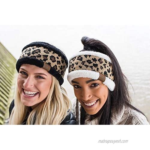 Headwrap - Leopard/Camel