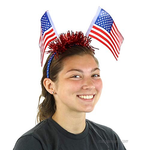 Iconikal Headband Bopper Americana Glittery Stars 6-Pack