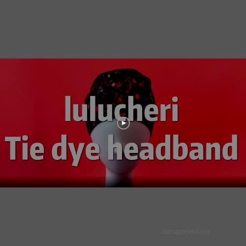 Lulucheri Headbands for Women 2Pack Wide Headbands Fashion Elastic Boho Turban Non-slip Yoga Workout Wide Floral Head Wraps for Women/Men/Sport/Running