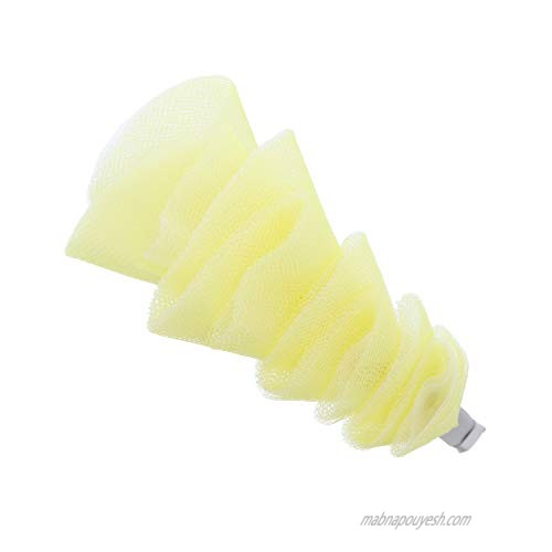 Tulle Side Pleated Classy Holiday Hair Band Headband - Yellow