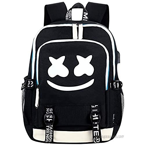 Cute DJ Backpack  FYEKR School Backpack for Boys Laptop Backpack Waterproof Travel Hiking Backpack for Boys Girls