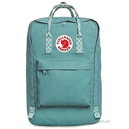 Fjallraven Kanken Laptop 17 Backpack for Everyday Frost Green/Chess Pattern