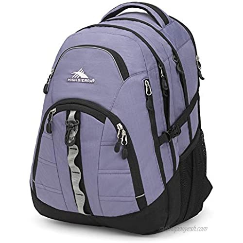 High Sierra Access II Laptop Backpack  Purple Smoke/Black  One Size