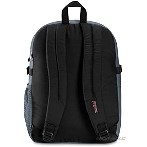 JanSport Main Campus Student Backpack - School Travel or Work Bookbag with 15-Inch Laptop Compartment Dark Slate