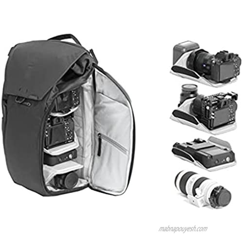 Peak Design Everyday Backpack V2 30L Black Camera Bag Laptop Backpack with Tablet Sleeves (BEDB-30-BK-2)