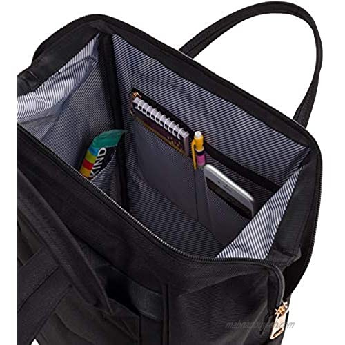 SWISSGEAR 3576 Artz Vintage Laptop Backpack (Large Black)