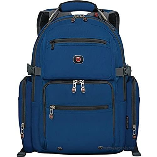 SwissGear Breaker Backpack with 16 Laptop Pocket & 10 Tablet Pocket Blue
