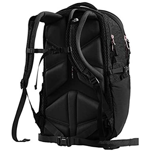 The North Face Women's Borealis Laptop Backpack - 15 Inch (TNF Black Heather/Burnt