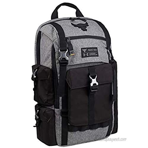 Under Armour Project Rock Bag Gray UA Regiment Laptop Backpack