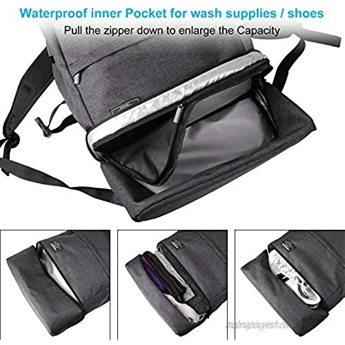 Waterproof Laptop Travel Backpack Large College High School Backpacks for Men and Women