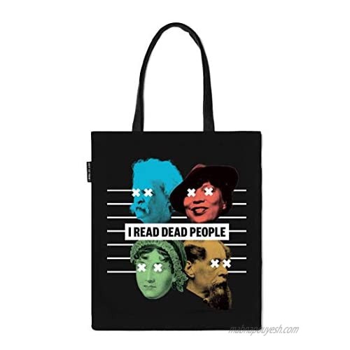 Book Riot by Out of Print I Read Dead People Tote Bag