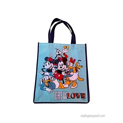 Disney's Mickey Mouse and Friends Crew Love Large Reusable Tote Bag