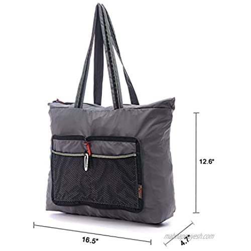 Foldable Lightweight Gym Tote Bag for Beach Travel Fitness Yoga