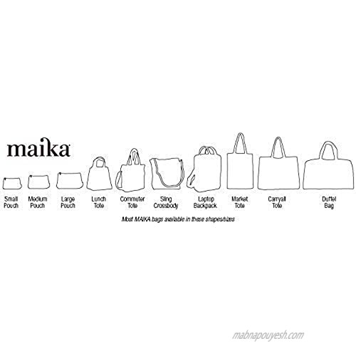 MAIKA Recycled Canvas Carryall Tote Bag