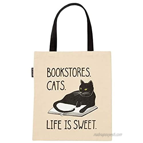 Out of Print Bookstore Cats Tote Bag