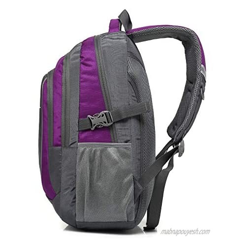 Backpack Bookbag for School College Student Travel Business Hiking Fit Laptop Up to 15.6 Inch