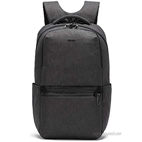 Pacsafe Men's Metrosafe X Anti Theft 25L Backpack-With Padded 15" Laptop Sleeve  Carbon Grey