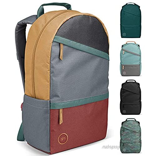 Simple Modern Legacy Backpack with Laptop Compartment Sleeve for Men Women Work School College  Soho Retreat (Color Blocked)  25 Liter