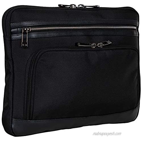 Heritage Travelware Streeterville 15.6” Laptop & Tablet Business Case Computer Sleeve Bag Black