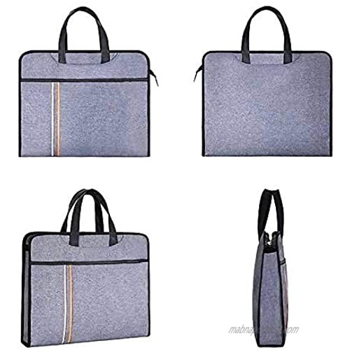 New For A4 Document Bags Zipper Information Bag Canvas Briefcase Conference Briefcases Document Bags Business Handbags Laptop Bags 15"13" Computer Bags Handbags Simple Business Bags Storage Bags