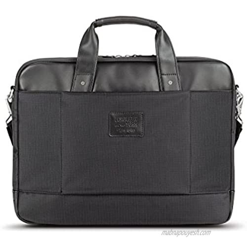 Solo New York Irving 15.6 Inch Laptop Briefcase Black
