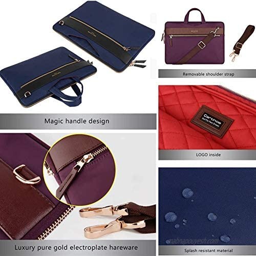 YiYiNoe Professional Ultrathin Handbag for MacBook Sleeve for Air Pro Retina Display 13 13.3 inch Laptop Bag for Women Blue ¡­