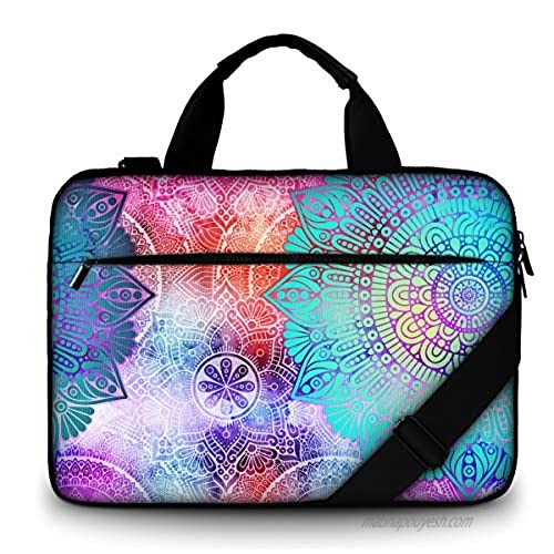 11.6-12 13 13.3-inch Laptop Shoulder-Bag - Canvas Computer Tablet Carrying Case 13-13.3 inch Notebook Briefcase
