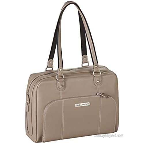 Clark & Mayfield Morrison 15" Laptop Tote (Taupe)