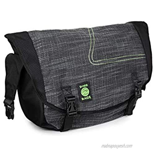 Dime Bags Voyage Messenger Over the Shoulder Bag with Padded Pouch for Laptop Computer