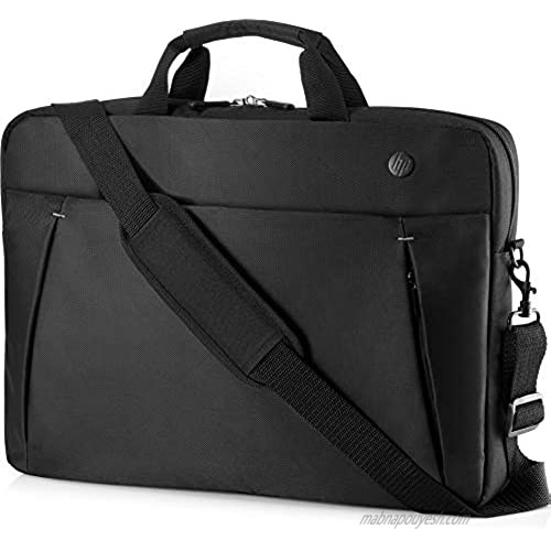 HP Business Carrying Case for 17.3 Notebook - Black - Velvet Interior Foam Interior - Handle Shoulder Strap - 2.6 Height x 17.5 Width x 13.2 Depth