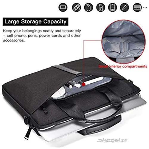 Laptop Shoulder Bag Water Resistant Laptop Sleeve Case